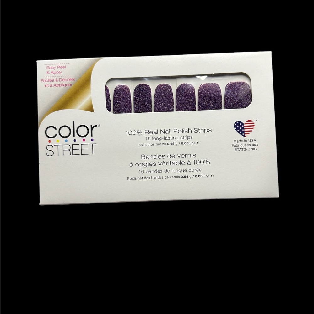Color street nail strips - night terror